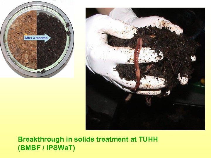 Breakthrough in solids treatment at TUHH (BMBF / IPSWa. T) 