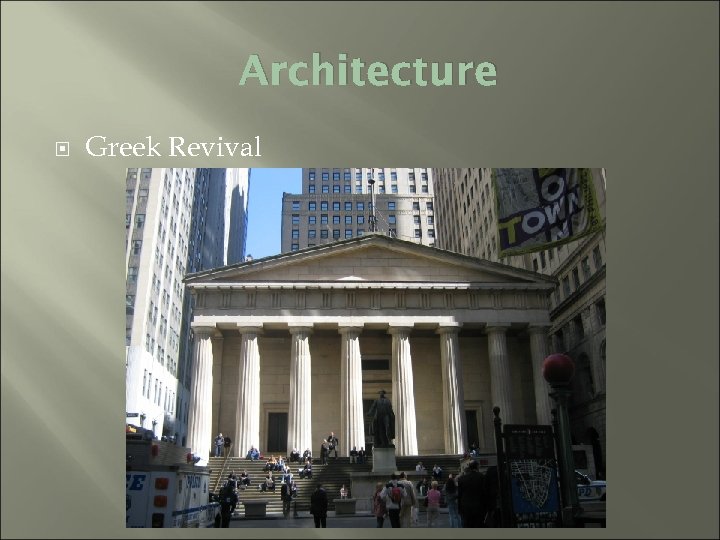 Architecture Greek Revival 