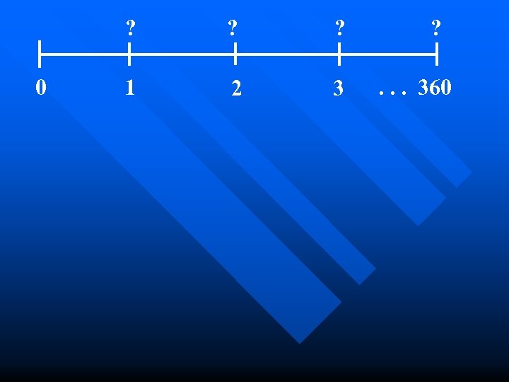 ? 0 ? ? 1 2 3 ? . . . 360 
