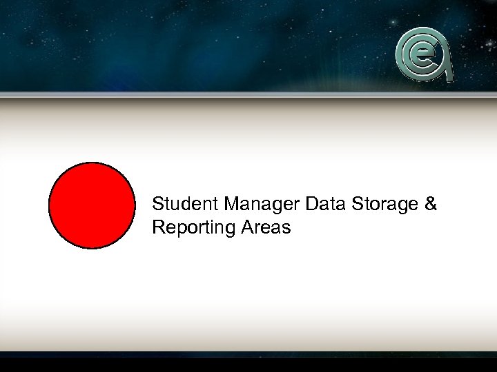 Student Manager Data Storage & Reporting Areas 