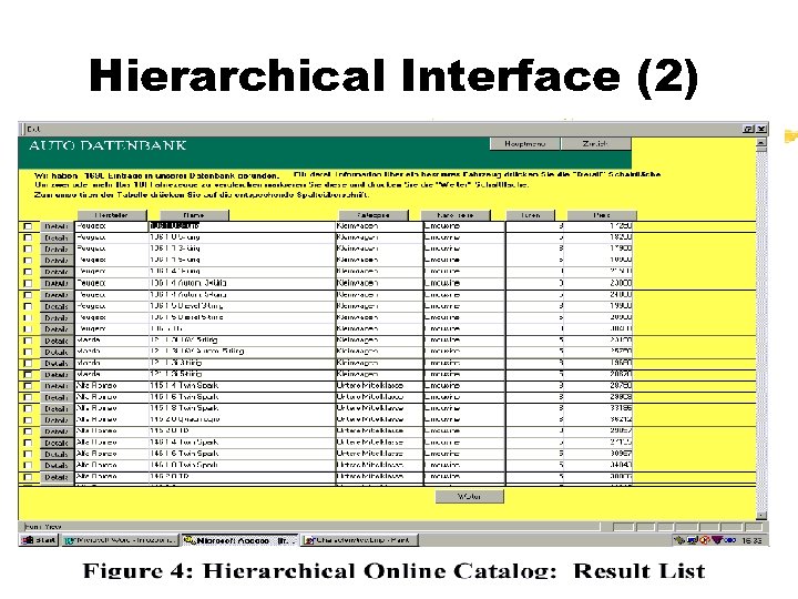 Hierarchical Interface (2) 
