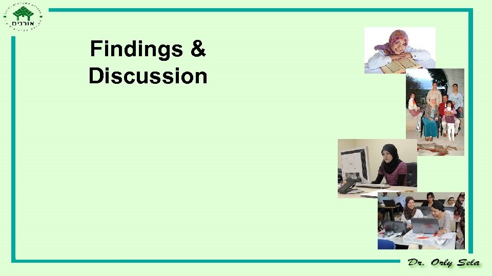 Findings & Discussion 