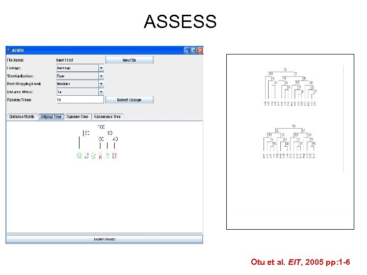 ASSESS Otu et al. EIT, 2005 pp: 1 -6 