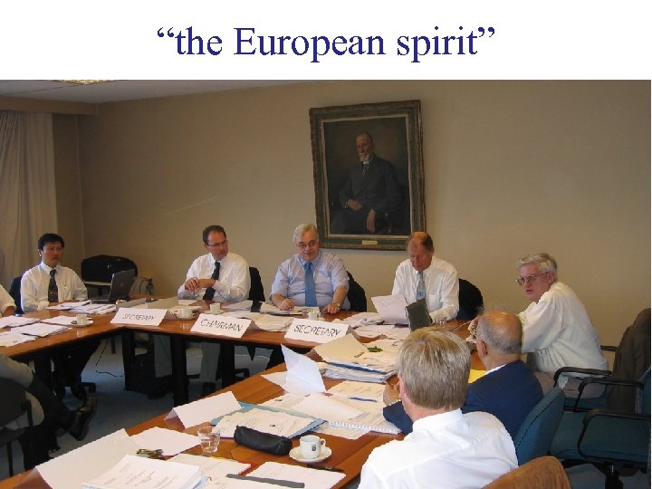 “the European spirit” 15 