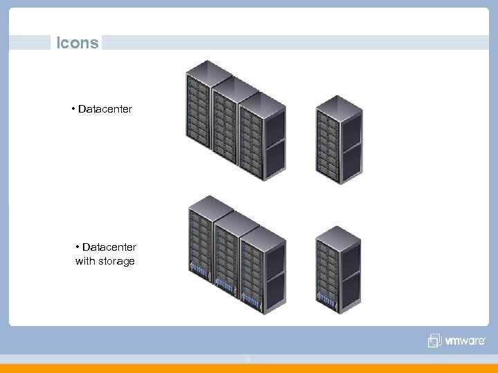 Icons • Datacenter with storage 6 
