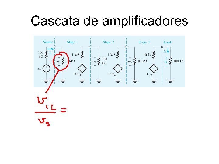 Cascata de amplificadores 