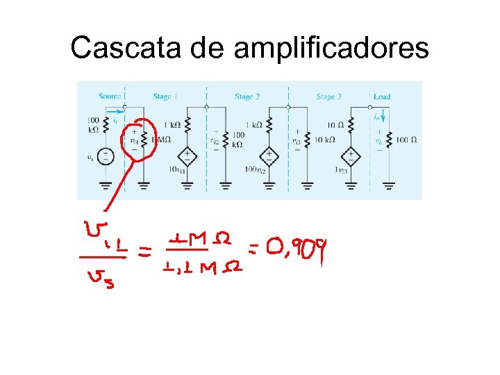 Cascata de amplificadores 