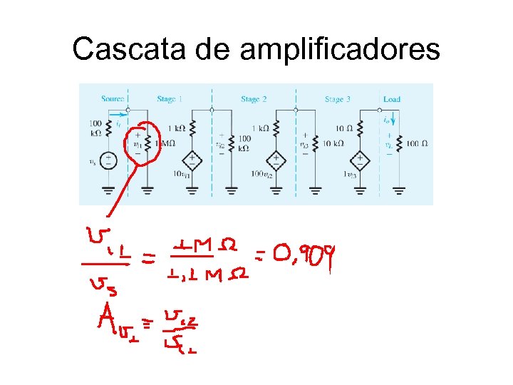 Cascata de amplificadores 