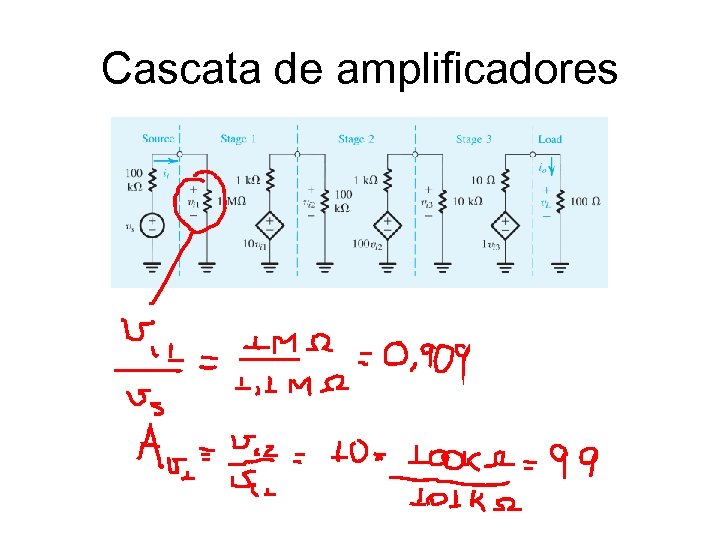 Cascata de amplificadores 