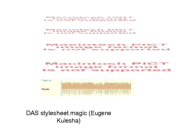 Todo: tilling array DAS stylesheet magic (Eugene Kulesha) 