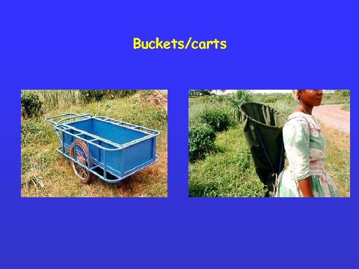 Buckets/carts 