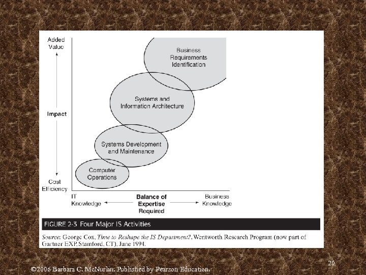 © 2006 Barbara C. Mc. Nurlin. Published by Pearson Education. 20 