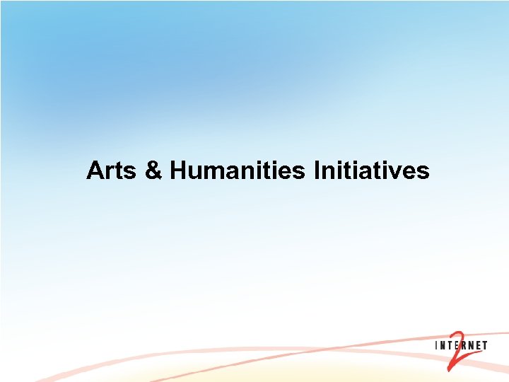 Arts & Humanities Initiatives 
