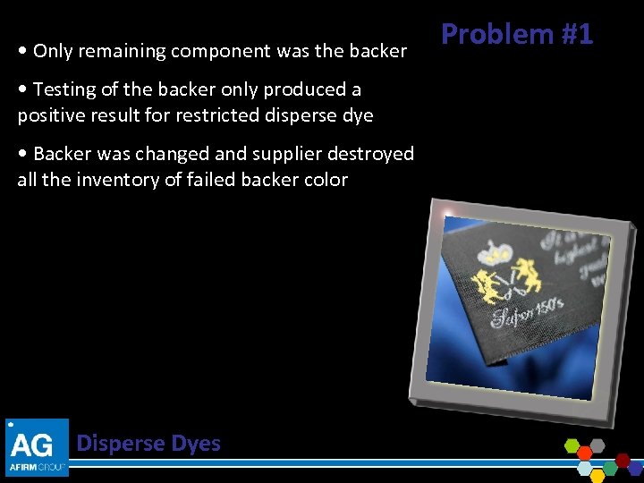  • Only remaining component was the backer • Testing of the backer only