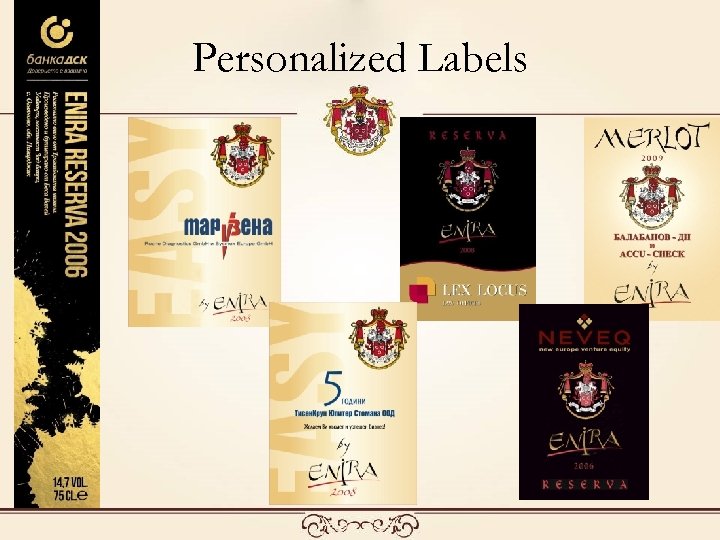 Personalized Labels 