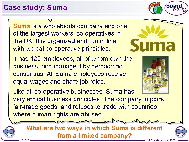 Case study: Suma is a wholefoods company and one of the largest workers’ co-operatives