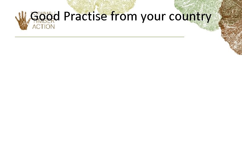 Good Practise from your country 