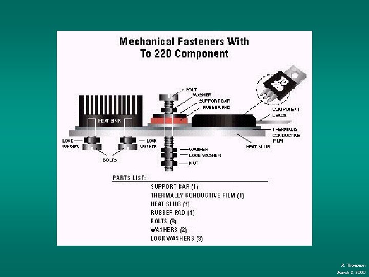 R. Thompson March 2, 2000 