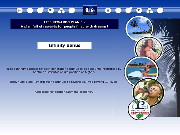 LIFE REWARDS PLAN™ - A plan full of rewards for people filled with dreams!
