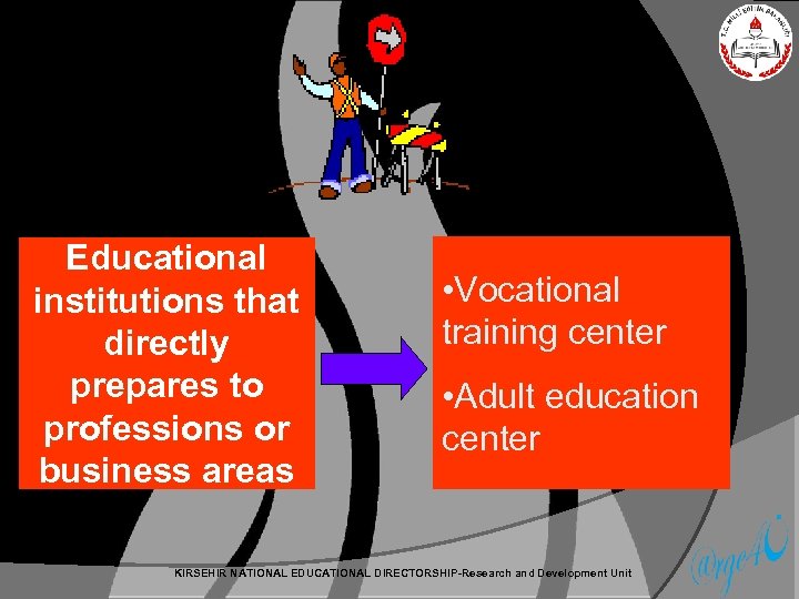 Educational institutions that directly prepares to professions or business areas • Vocational training center