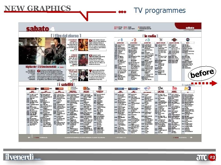 NEW GRAPHICS TV programmes e befor 23 