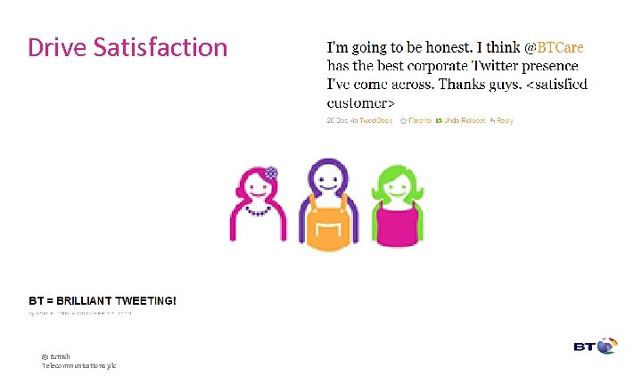 Drive Satisfaction © British Telecommunications plc 