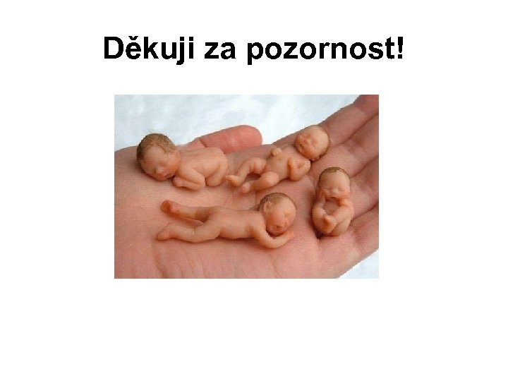 Děkuji za pozornost! 