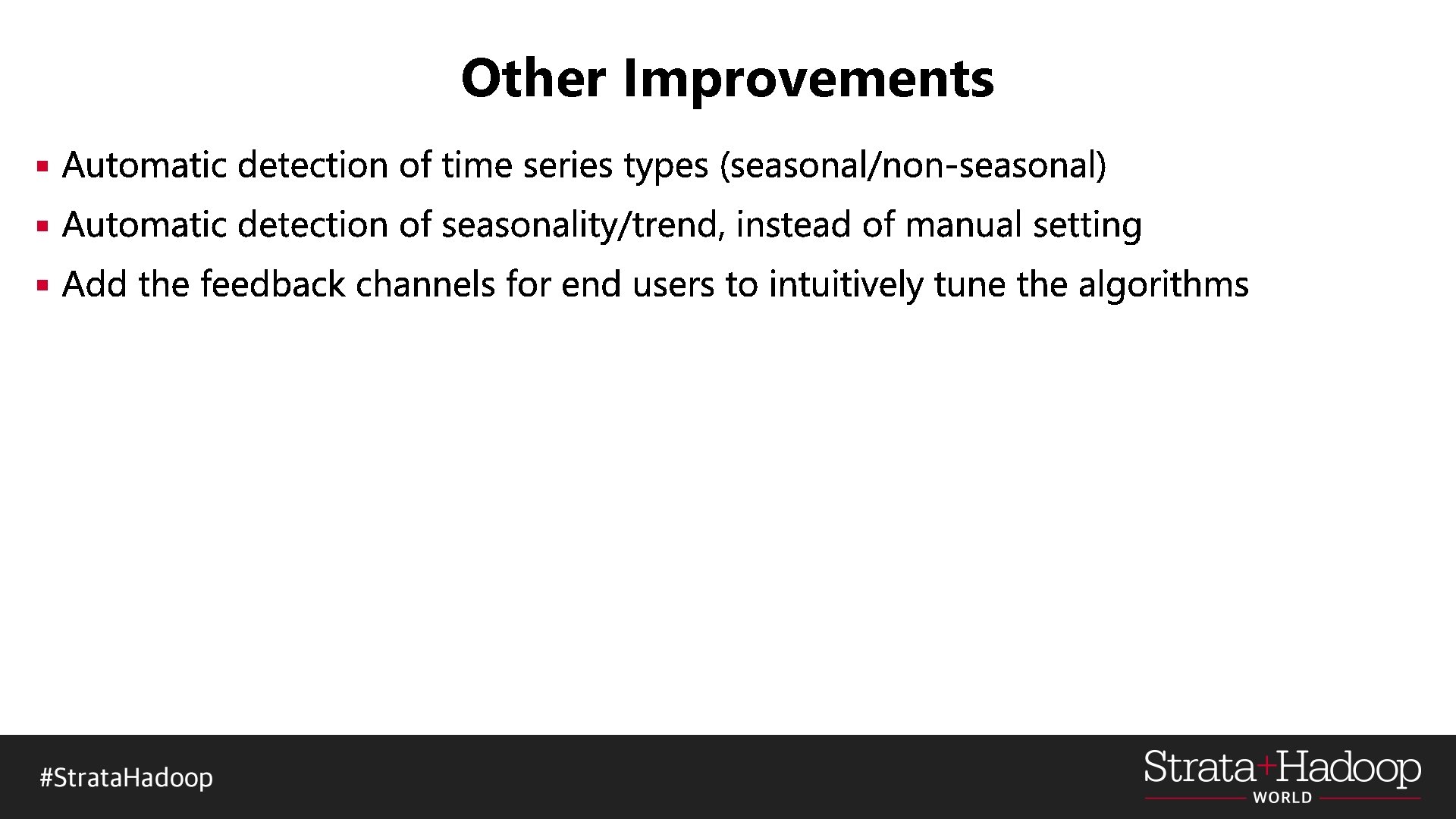 Other Improvements § § § 