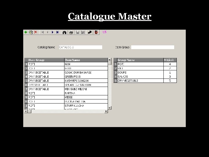 Catalogue Master 