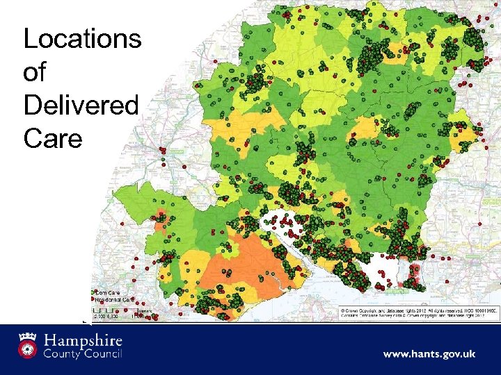 Locations of Delivered Care 