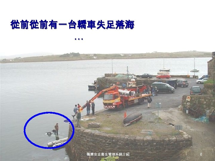 從前從前有一台轎車失足落海 … 職業安全衛生管理系統介紹 6 
