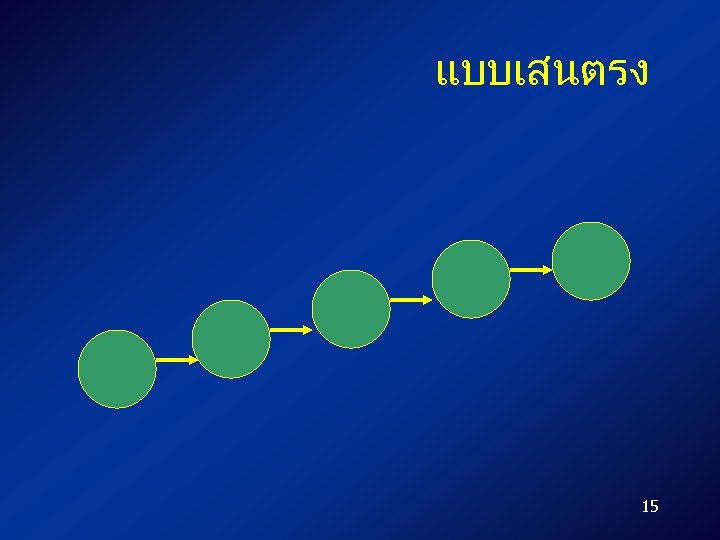 แบบเสนตรง 15 