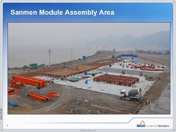 85 M 102006 D Sanmen Module Assembly Area 5 