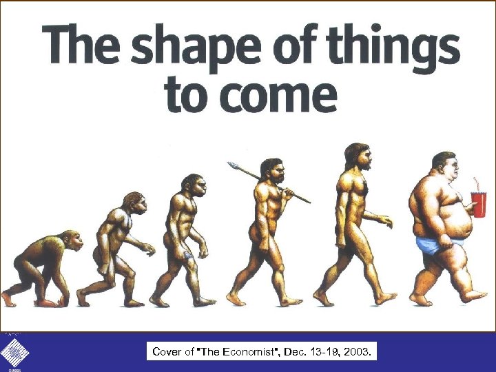 Cover of "The Economist", Dec. 13 -19, 2003 