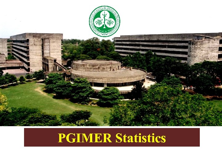 PGIMER Statistics 