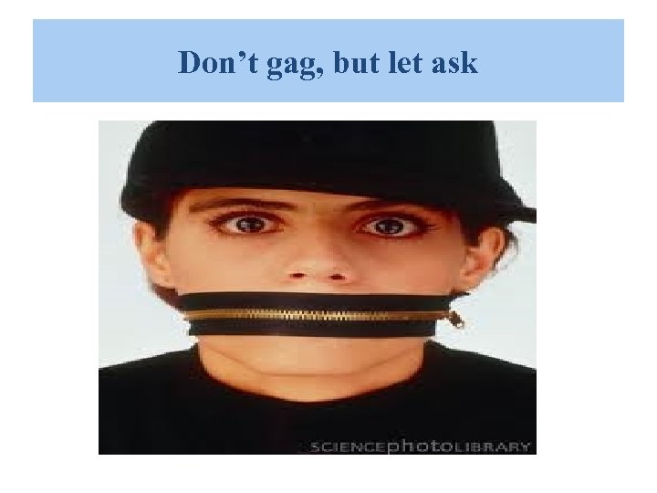 Don’t gag, but let ask 