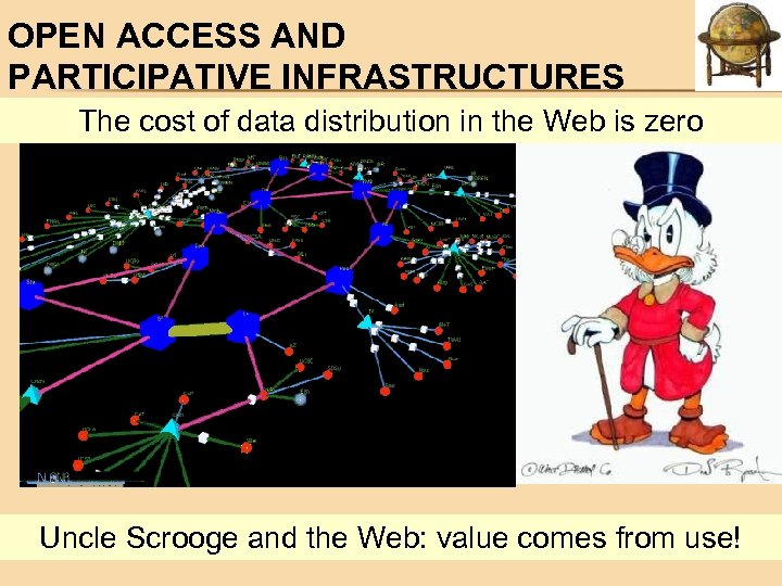 OPEN ACCESS AND PARTICIPATIVE INFRASTRUCTURES The cost of data distribution in the Web is