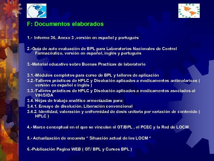 F: Documentos elaborados 1. - Informe 36, Anexo 3 , versión en español y