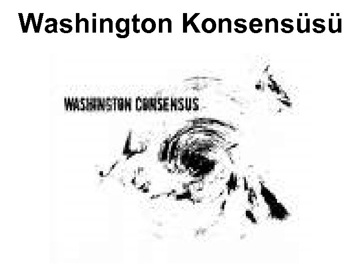 Washington Konsensüsü 