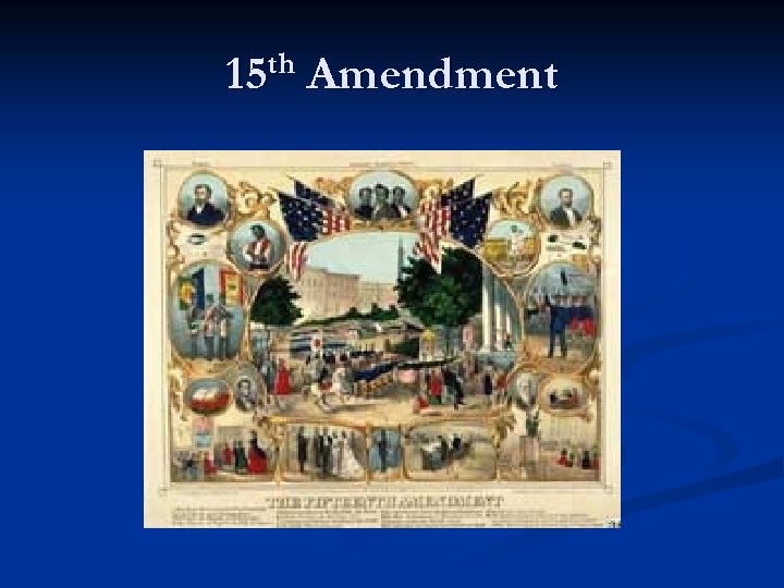th 15 Amendment 