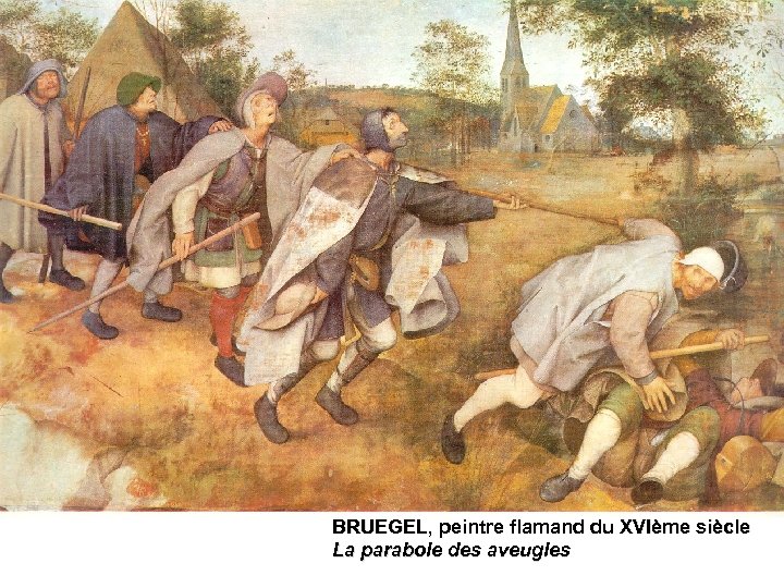 BRUEGEL, peintre flamand du XVIème siècle La parabole des aveugles 