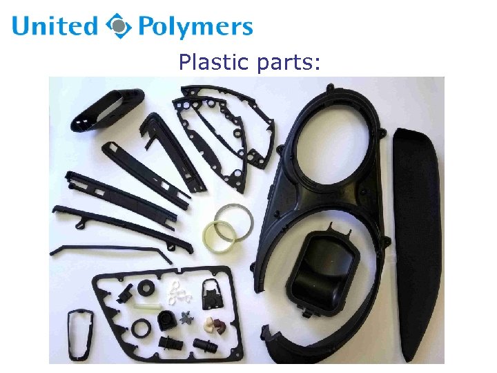 Plastic parts: 
