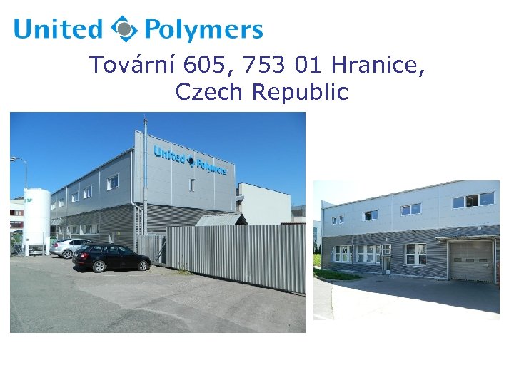 Tovární 605, 753 01 Hranice, Czech Republic 