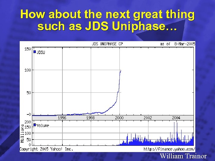 Slide 18 © 2003 By Default! How about the next great thing such as