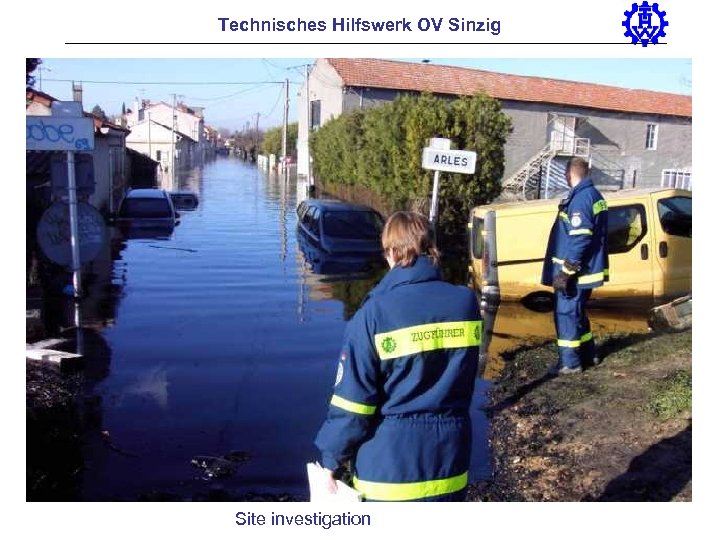 Technisches Hilfswerk OV Sinzig Site investigation 