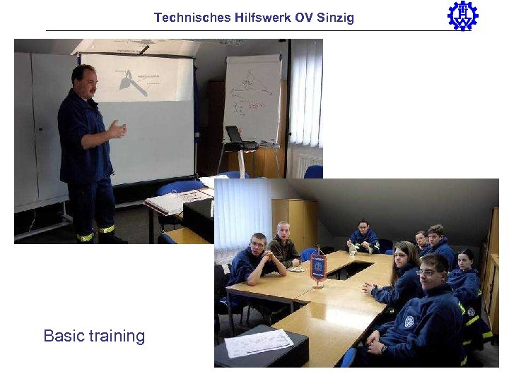 Technisches Hilfswerk OV Sinzig Basic training 