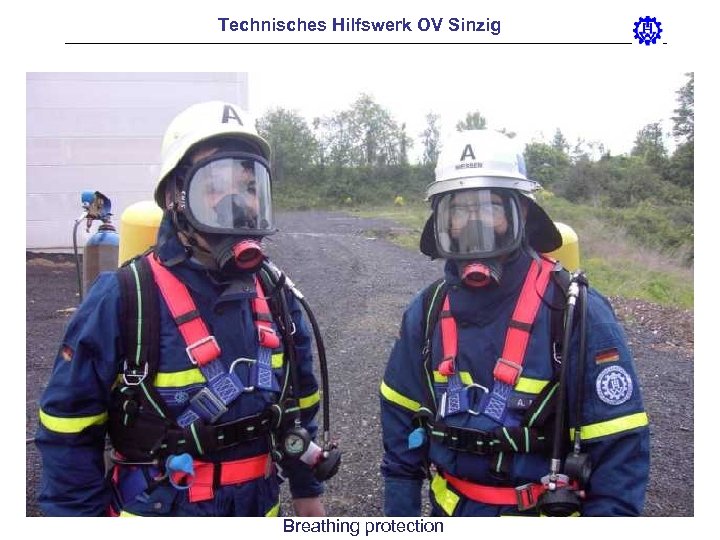 Technisches Hilfswerk OV Sinzig Breathing protection 