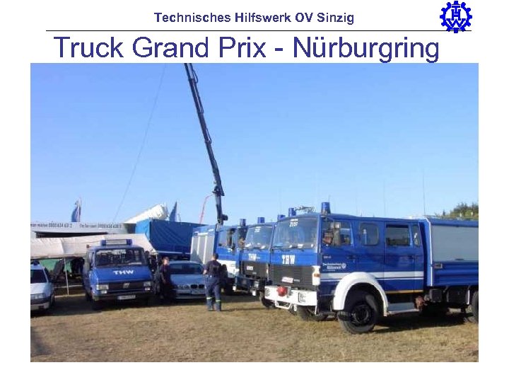 Technisches Hilfswerk OV Sinzig Truck Grand Prix - Nürburgring 