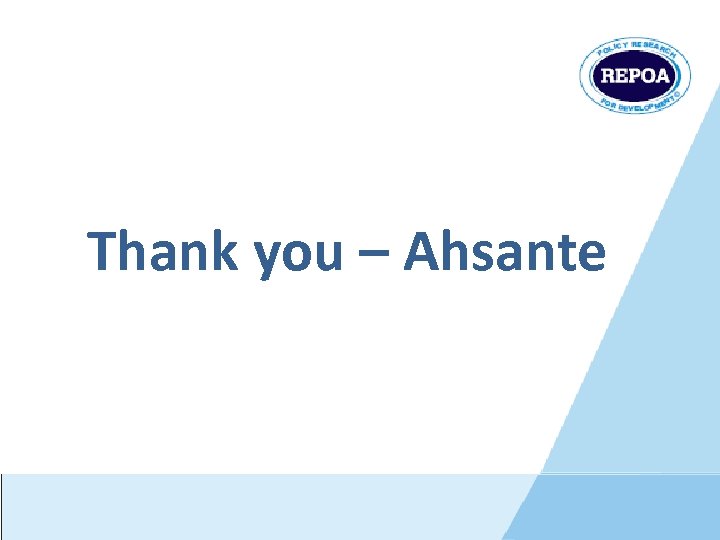 Thank you – Ahsante 