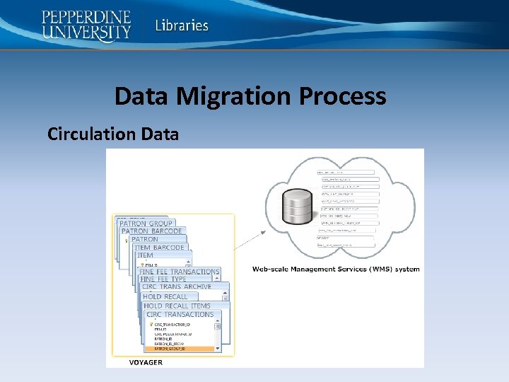 Data Migration Process Circulation Data 